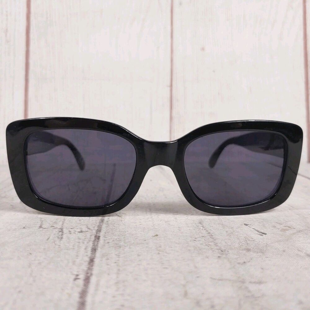 Vans Keech Shades Sunglasses - Black Dark Smoke UV400 - Off The Wall USED